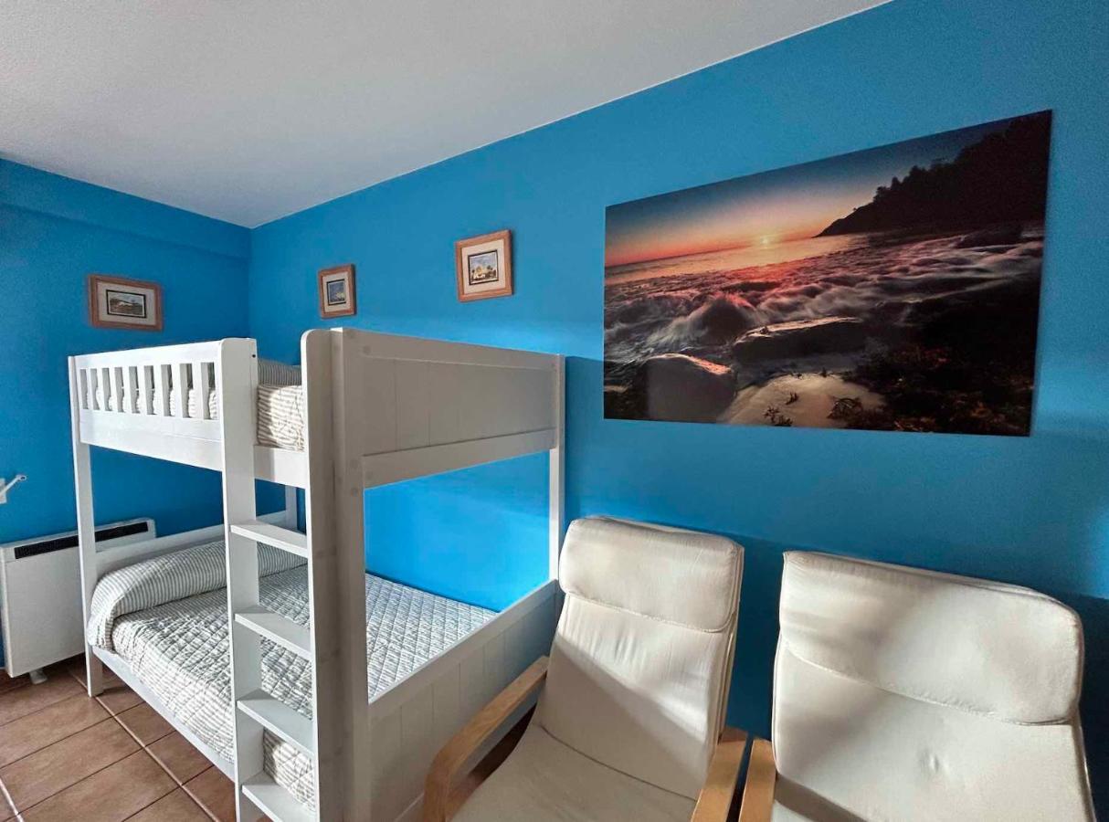 Apartamento Portosin Con Piscina Al Lado De La Playa Linteiros Exterior photo